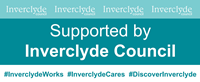 Supported by Inverclyde Council artwork banner
